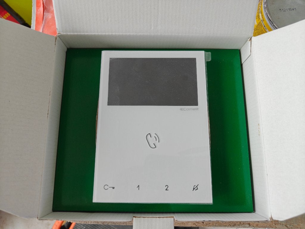 Comelit Mini Handsfree videofoon, Huis en Inrichting, Deurbellen, Ophalen, Terugspreekfunctie, Nieuw, Bedraad