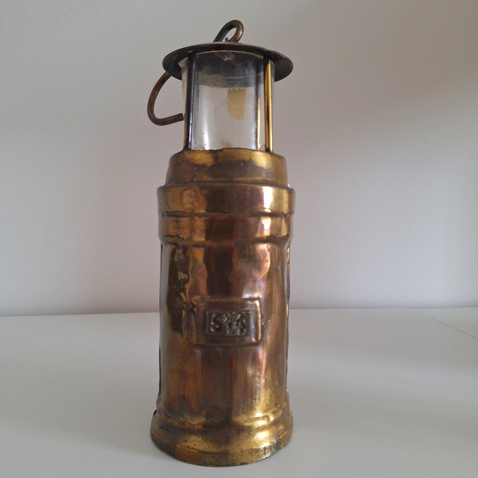 lampe mineur, Enlèvement