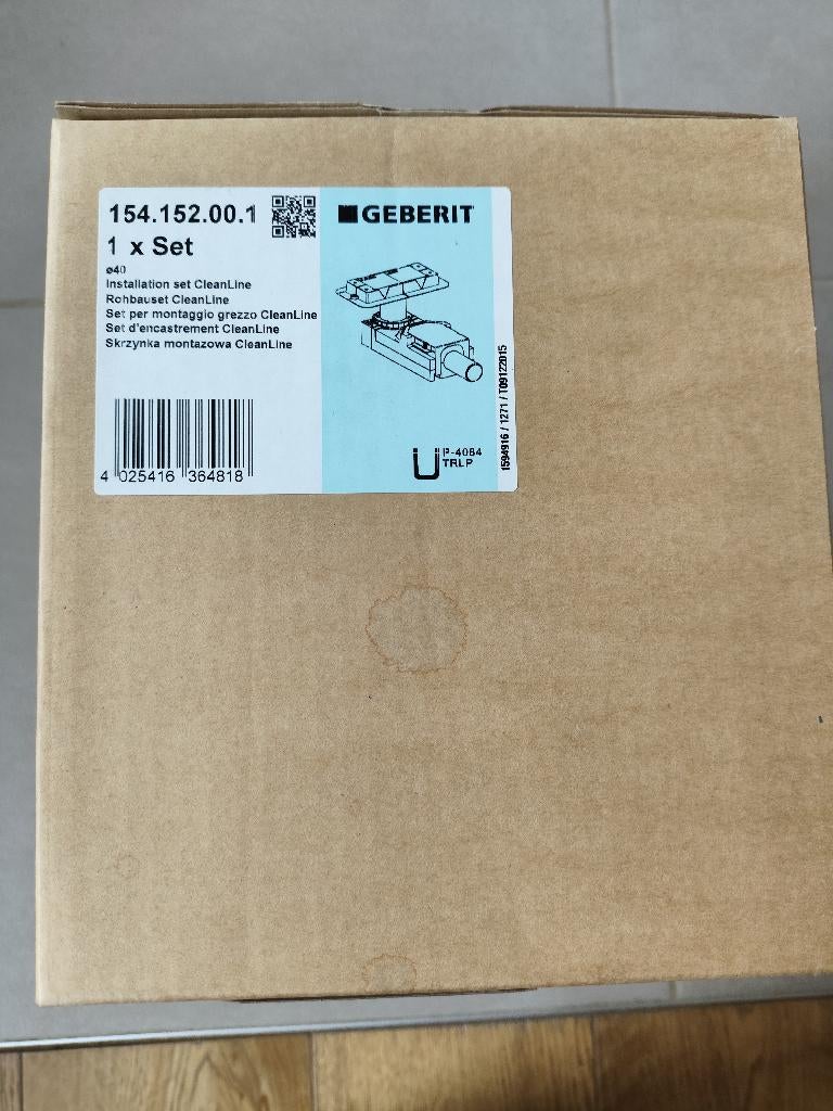 Geberit set installation douche Cleanline, Enlèvement, Neuf, Douche