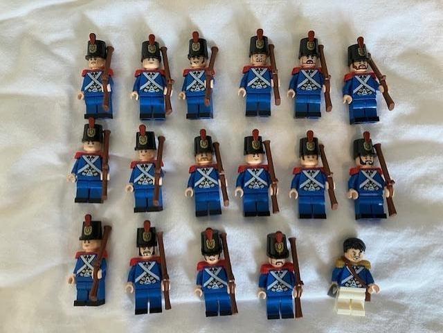 Lego Pirates Imperials, manteaux bleus et figurines napoléon, Neuf, Enlèvement ou Envoi, Lego, Accessoires inclus