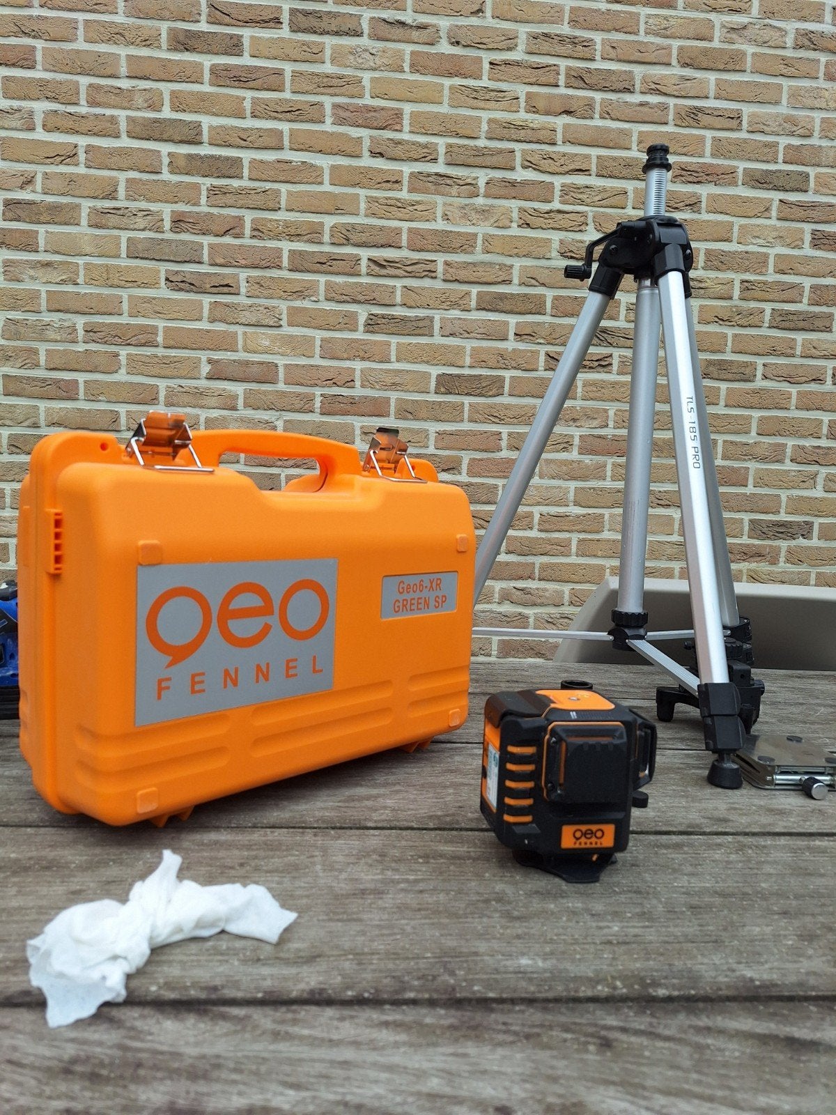 geo-FENNEL Geo6-XR 3D Vloerlaser, Ophalen