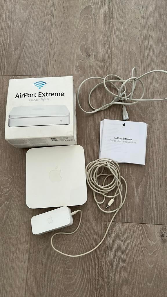 AirPort Extreme 802.11n Wi-Fi Apple, Computers en Software, Ophalen of Verzenden, Gebruikt, Router