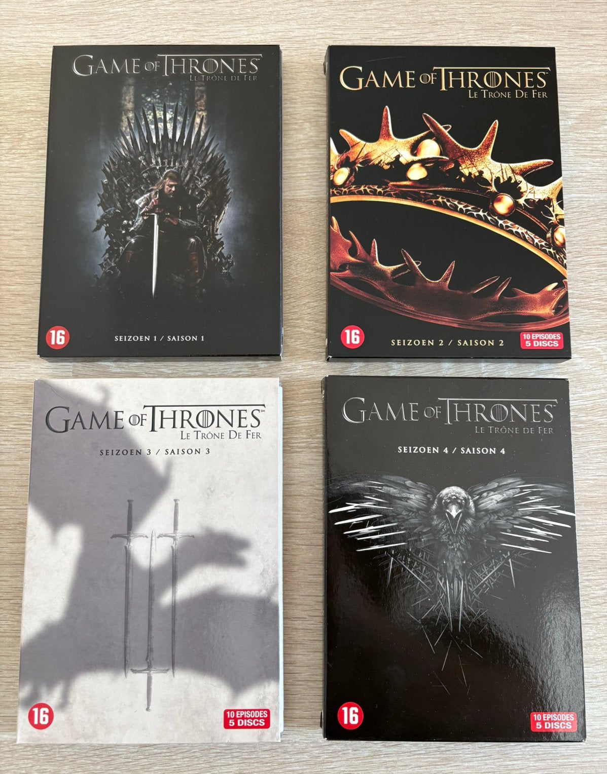 Game of Thrones DVD’s Seizoen 1 tem 4, Cd's en Dvd's, Ophalen, Gebruikt, Seizoen 1