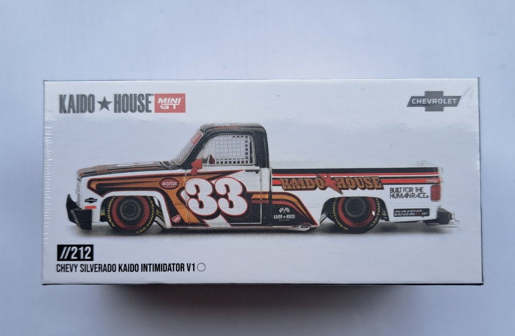 CHEVY silverado kaido intimidator V1, Neuf, Enlèvement ou Envoi, Kaido house mini gt, Voiture