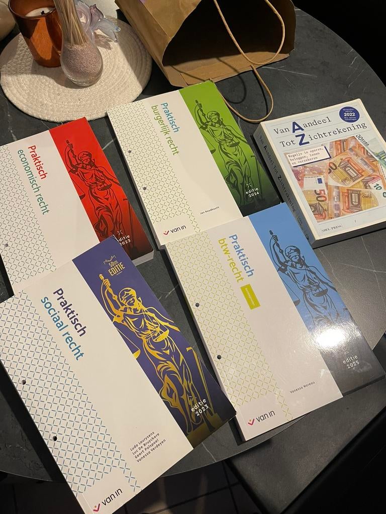 Livres universitaires, comptabilité, économie, droit, Livres, Enlèvement ou Envoi, Comme neuf