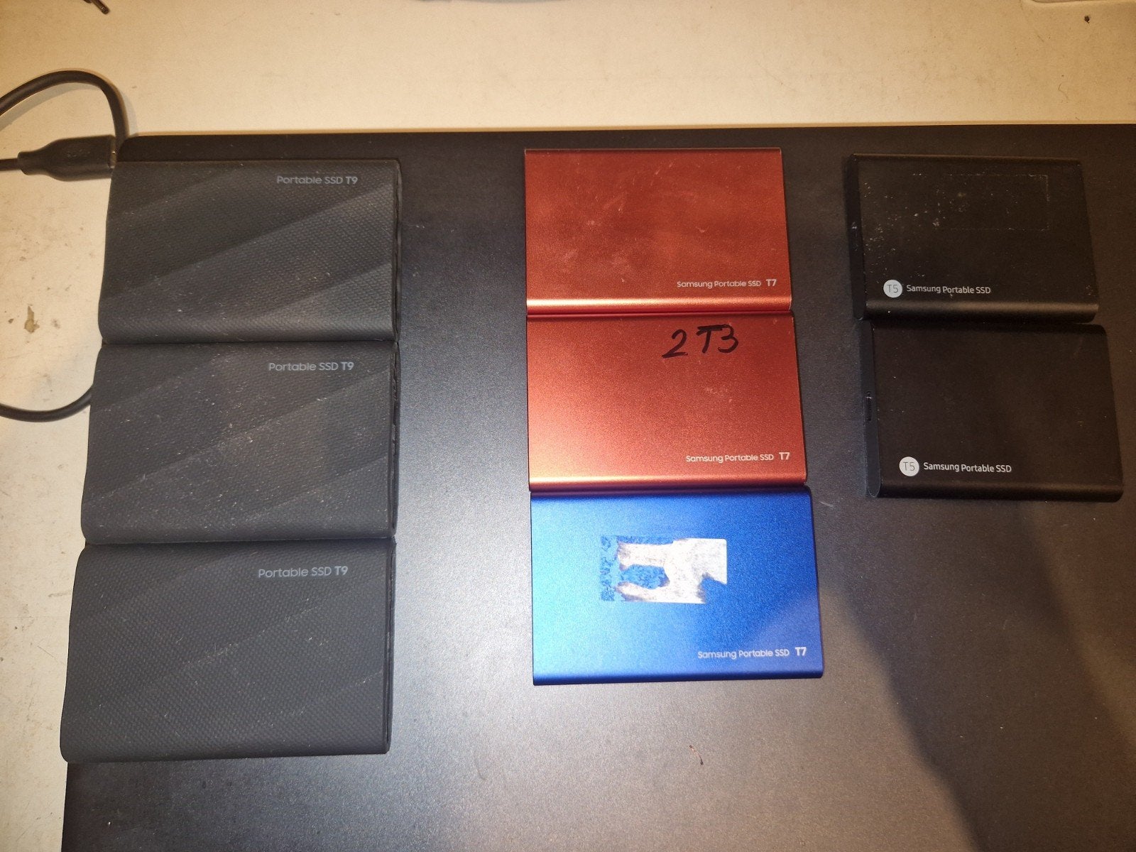 Samsung Portable SSD T5 T7 T9, Computers en Software, Harde schijven, Ophalen of Verzenden, SSD