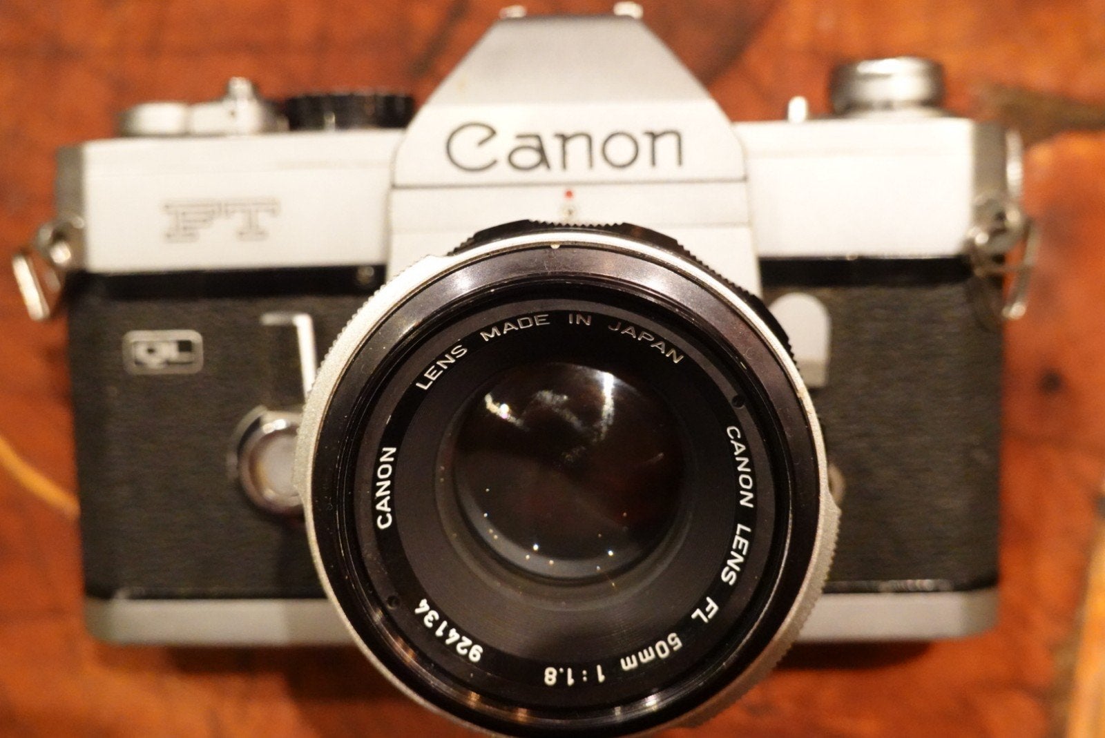 Canon FT ql +50 mm appareil photo argentique mécanique, Enlèvement ou Envoi, Canon