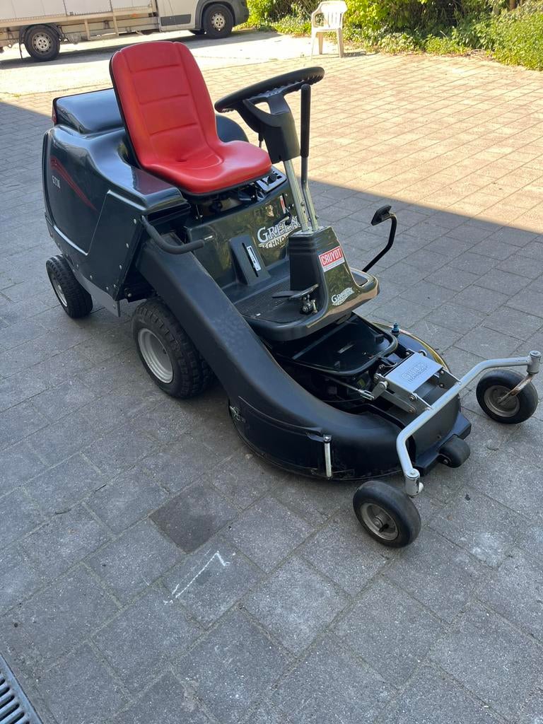 Zitmaaier GTM 1600 Frontmaaier ., Jardin & Terrasse, Tondeuses autoportées, Enlèvement ou Envoi, Comme neuf, Bac de ramassage