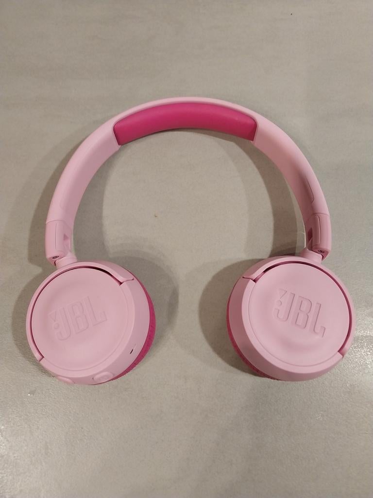 JBL JR300BT Roze - Draadloze on-ear koptelefoon kind, Overige merken, Zo goed als nieuw, Draadloos, Op oor (supra aural)