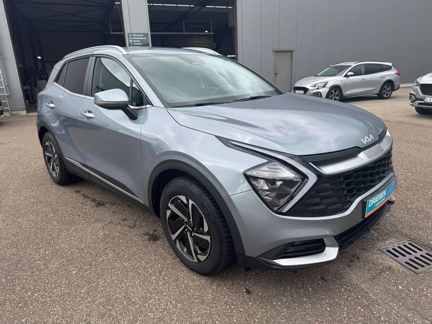Kia Sportage Sportage 1.6 T-GDi Pulse/Navi/Trekhaak/1j gar(1, Autos, Kia, Argent ou Gris, Achat, Boîte manuelle, Noir