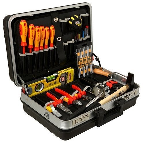 Gereedschapkoffer gevuld 38-delig o.a. Knipex, Envoi