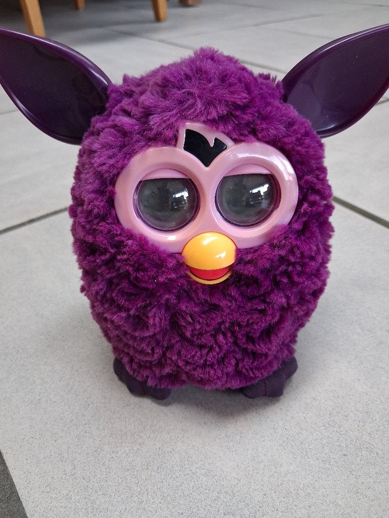 Furby paars, Verzamelen, Speelgoed, Ophalen, Gebruikt