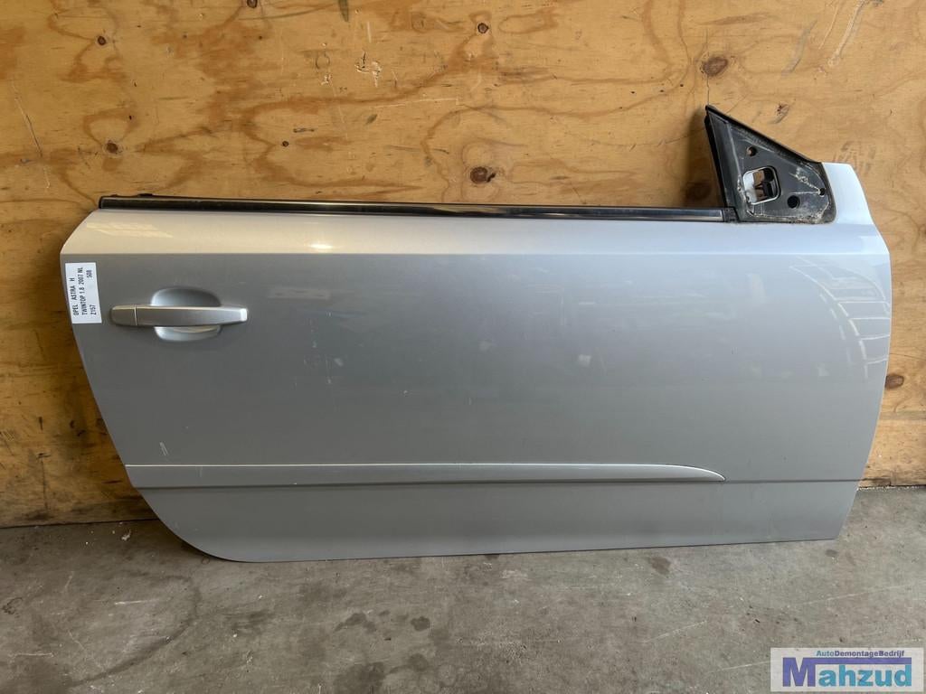 OPEL ASTRA H Twintop zilver Z157 rechts deur 2005-2010, Auto-onderdelen, Gebruikt, Deur, Opel Automobile GmbH, Kontakt@opel-infoservice.de