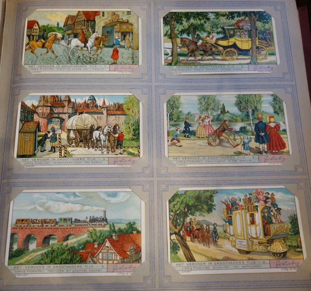 Liebig prenten periode 1911-1949., Verzamelen, Foto's en Prenten, Ophalen of Verzenden, Zo goed als nieuw, Voor 1940, Prent