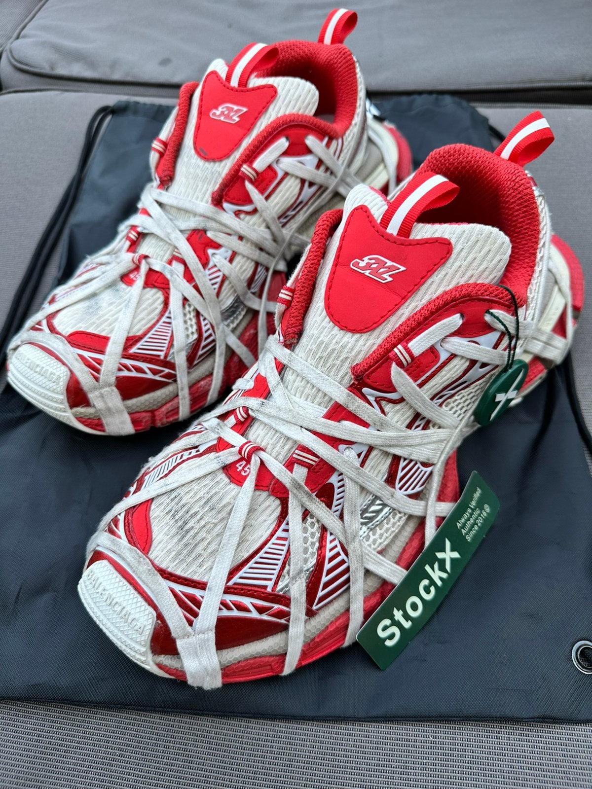 Balenciaga 3XL Extreme Lace avec étiquette StockX et Vinted, Vêtements | Hommes, Chaussures, Autres couleurs, Comme neuf, Baskets