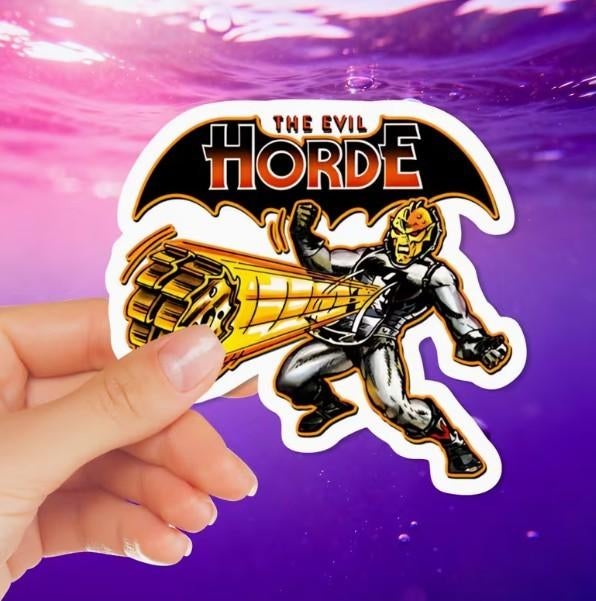The Evil Horde Sticker Ny MOTU Ca 7 x 7 cm, Verzenden, Nieuw