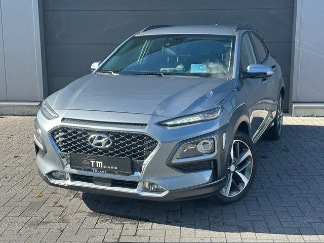 Hyundai Kona benzine automaat, Auto's, Dealer onderhouden, 4 cilinders, Leder, 5 deurs