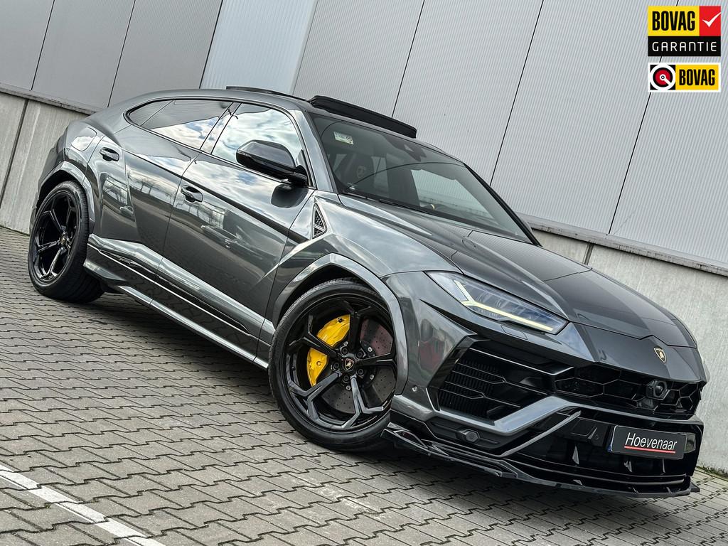Lamborghini Urus 4.0 V8 Alcantara Ceramic 4Wielbest B&O 3D A, Autos, 3996 cm³, Euro 6, Entretenue par le concessionnaire, Noir