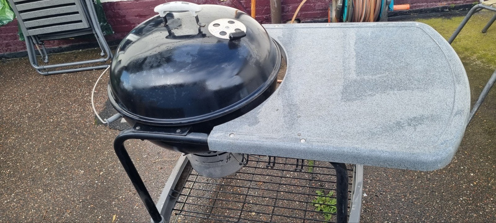 Weber bbq, Tuin en Terras, Houtskoolbarbecues, Ophalen, Gebruikt, Weber