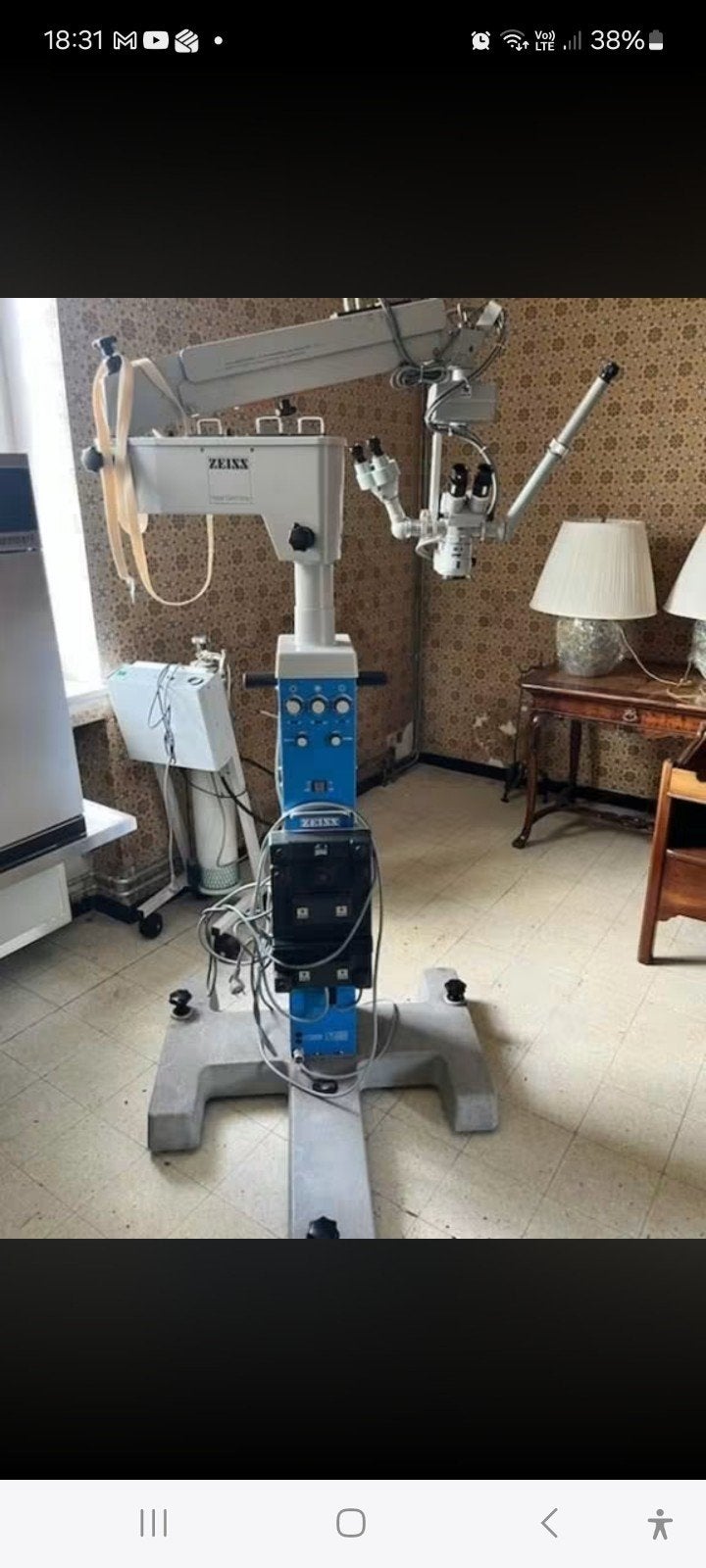 microscope chirurgicale, TV, Hi-fi & Vidéo, Enlèvement