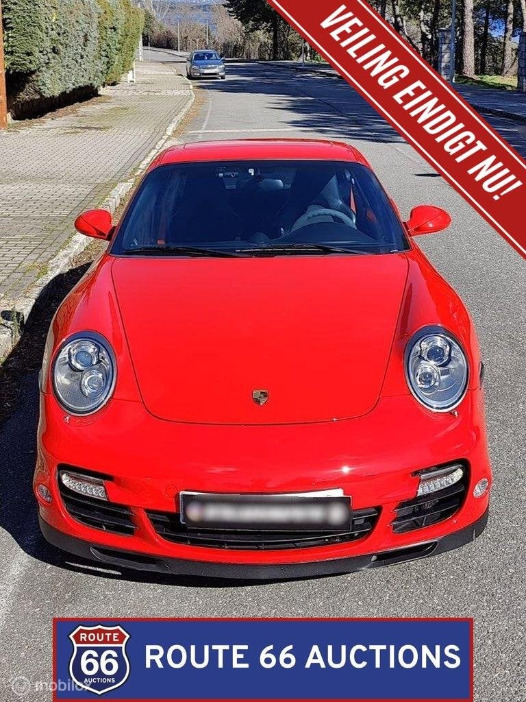 Porsche 911 Turbo | 2011 | Route 66 Auctions, Auto's, Gebruikt, Zwart, Bedrijf, Handgeschakeld