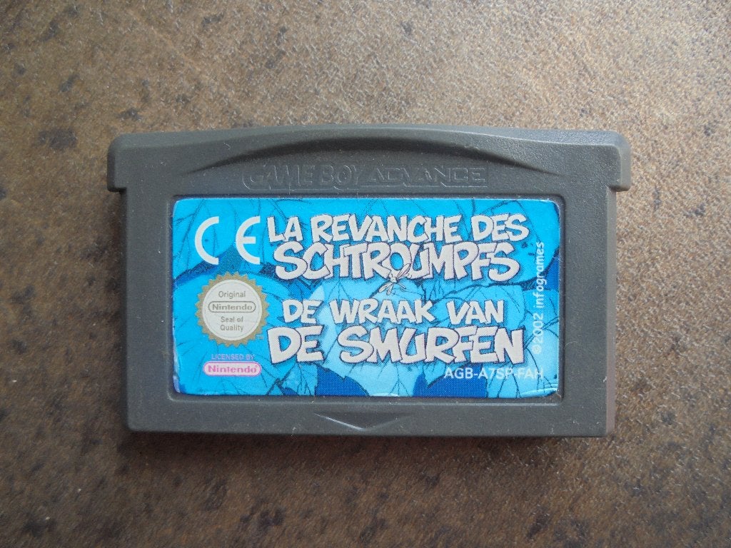 De Wraak Van De Smurfen voor Game Boy Advance (zie foto's), Games en Spelcomputers, Avontuur en Actie, Gebruikt, 1 speler, Ophalen of Verzenden