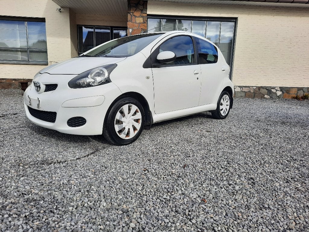 Toyota Aygo 1.0i VVT-i Toronto met Garantie, Auto's, Stof, 50 kW, Zwart, Elektrische ramen