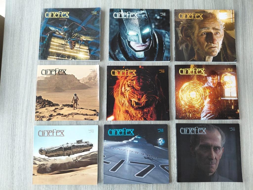 Cinefex (9st) – Star Wars, Rogue One, Marvel – deels SEALED!, Ophalen of Verzenden, Zo goed als nieuw, Overige onderwerpen, Geschikt voor kinderen