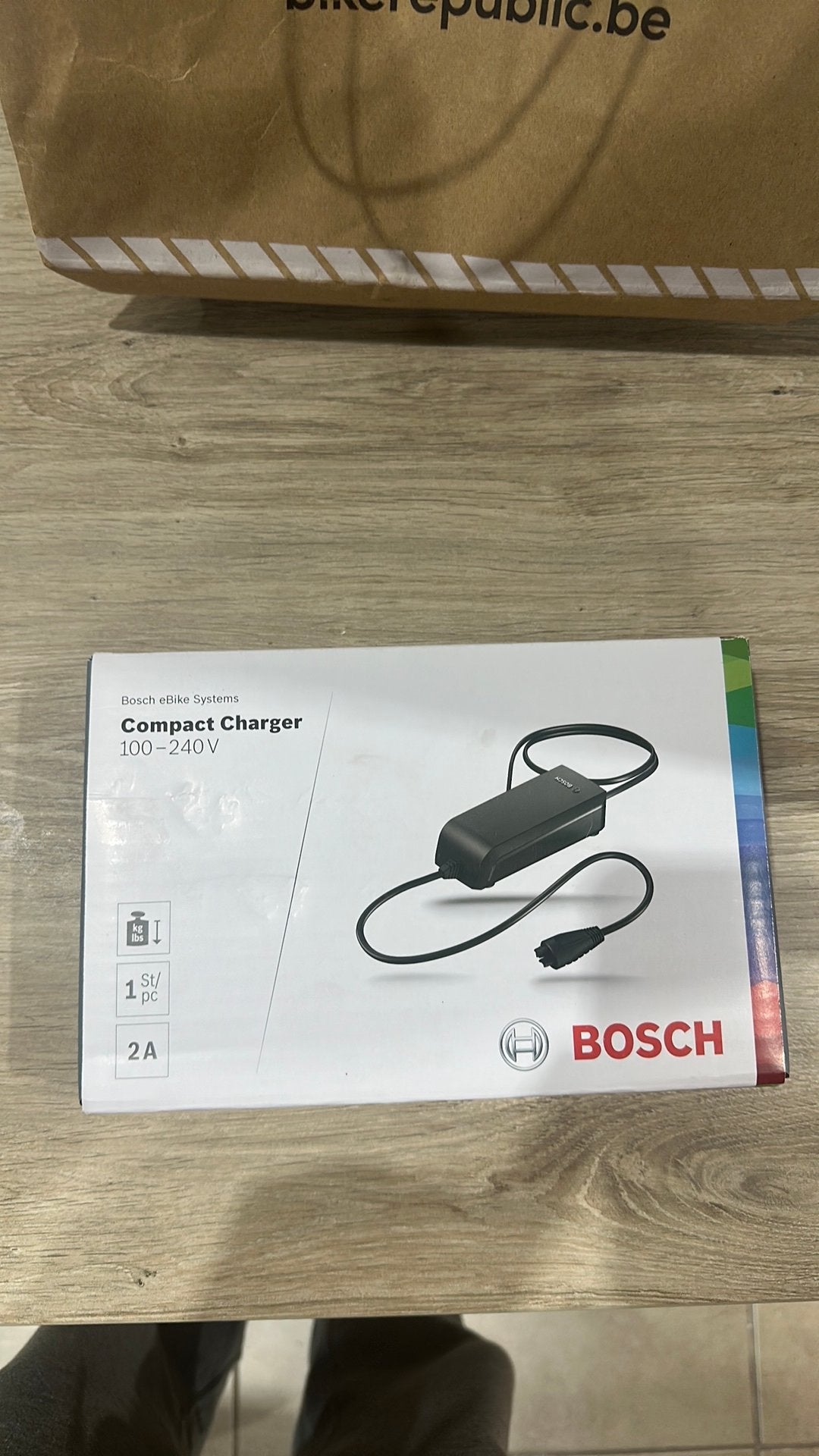 Bosch eBike Compact Charger 2A – Brand New & Unused, Ophalen, Nieuw