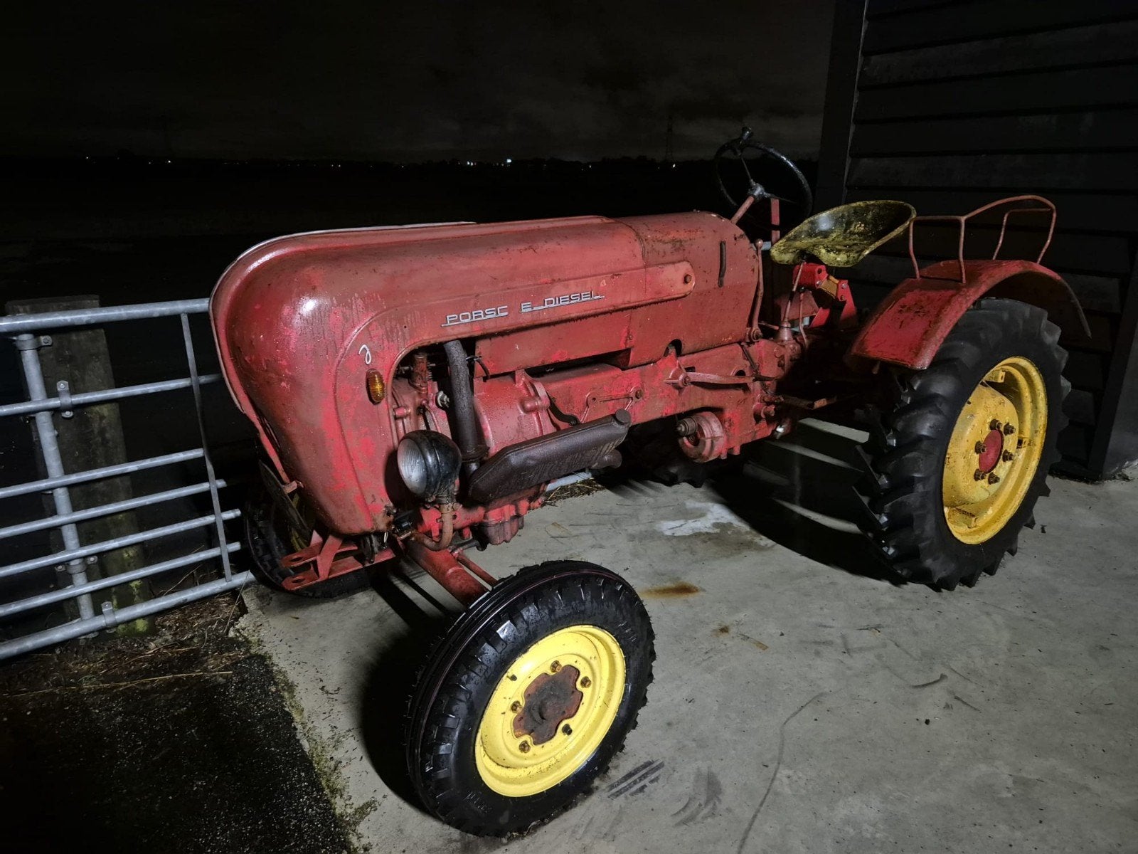 Porsche Diesel Tractor 108 1958, Ophalen, Oldtimer