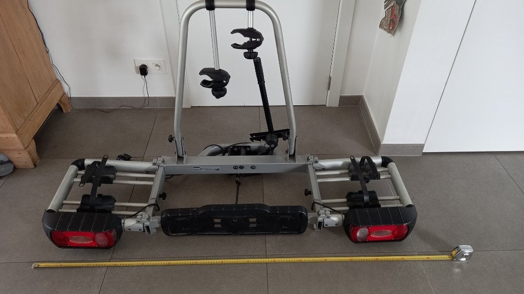 Porte-vélos Thule 2/3, Enlèvement, 2 vélos, Utilisé, Support d'attelage