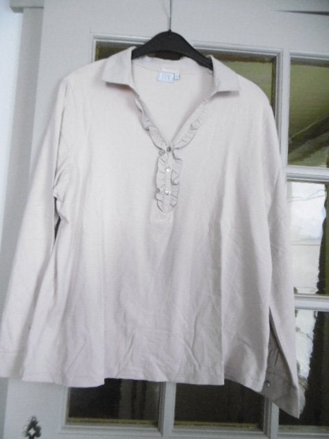 Grote maten, bruine blouse, xxl dames . Green Ice, GREEN ICE, Ophalen of Verzenden