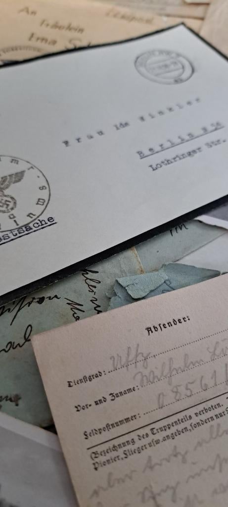 Duitse post WO 2 deel 3, Ophalen of Verzenden