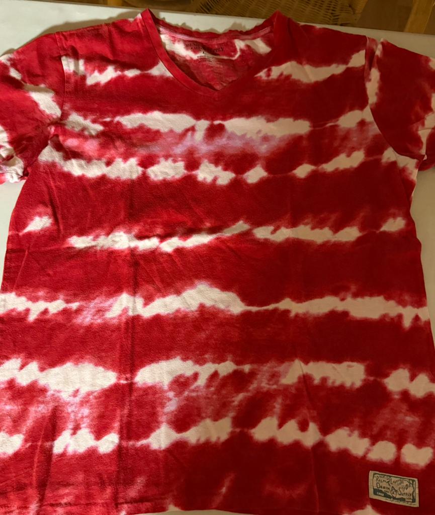 Belle chemise colorée pour homme de Ralph Lauren, Enlèvement, Comme neuf, Taille 52/54 (L), Rouge