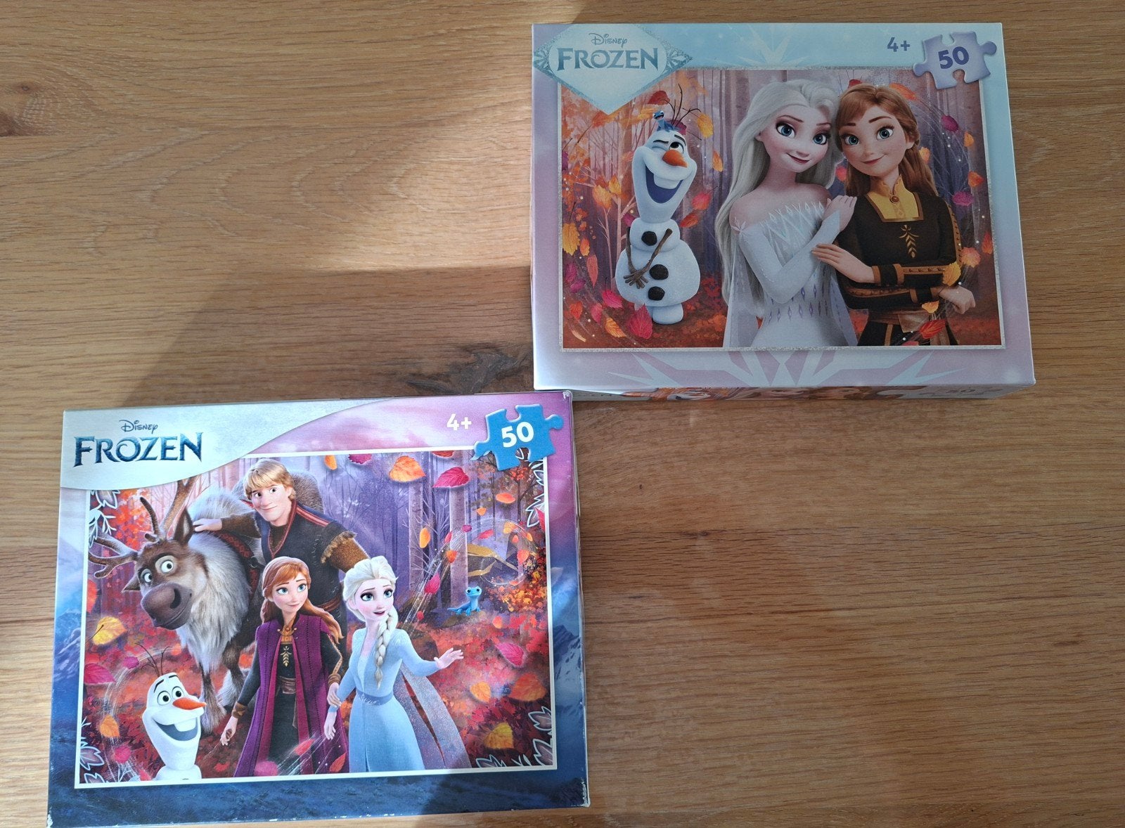 Disney Frozen puzzelbundel (2 stuks) – Ideaal voor regenacht, Ophalen, Zo goed als nieuw
