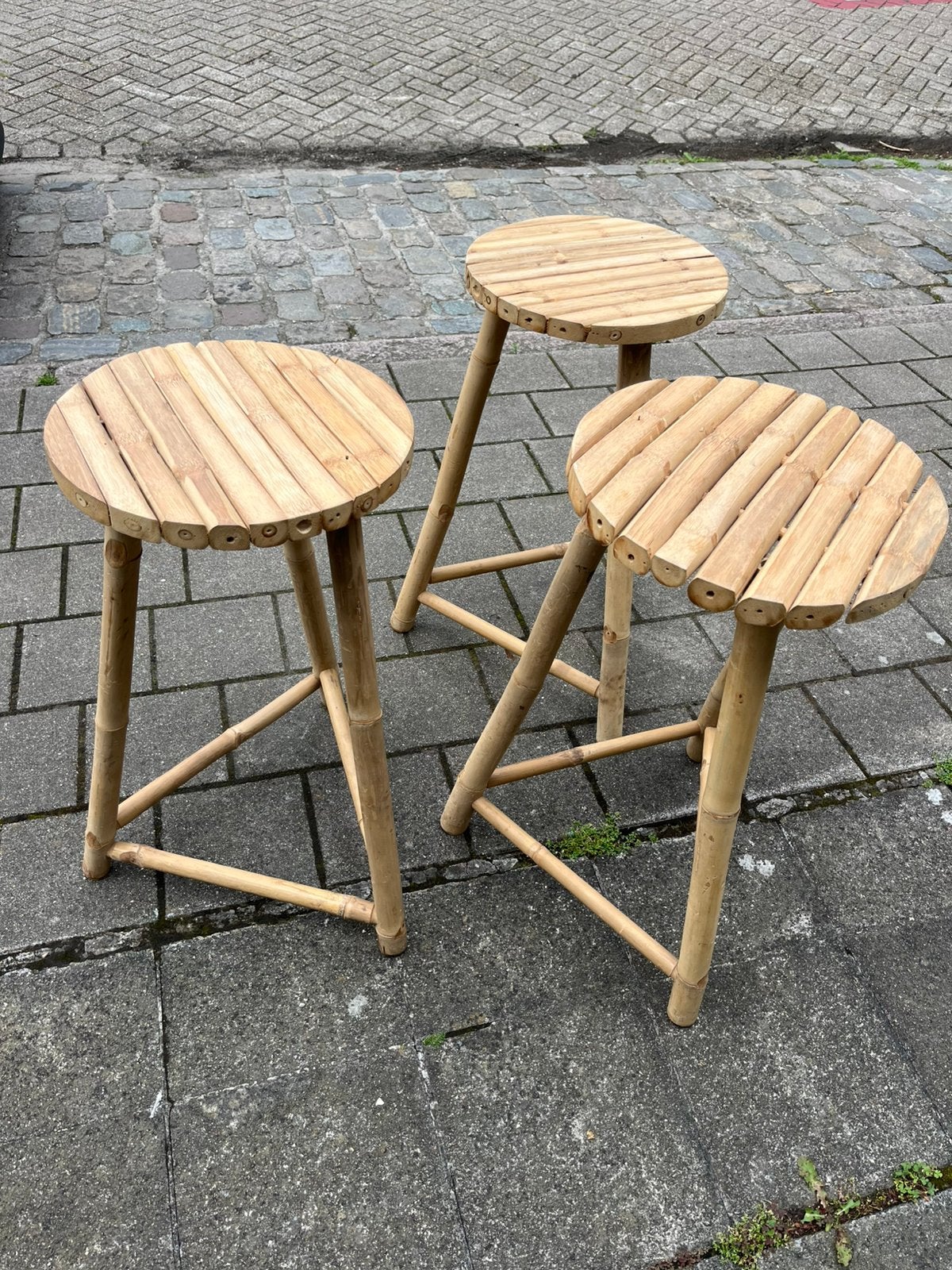 Bamboe krukjes Tinekhome, Ophalen, Zo goed als nieuw