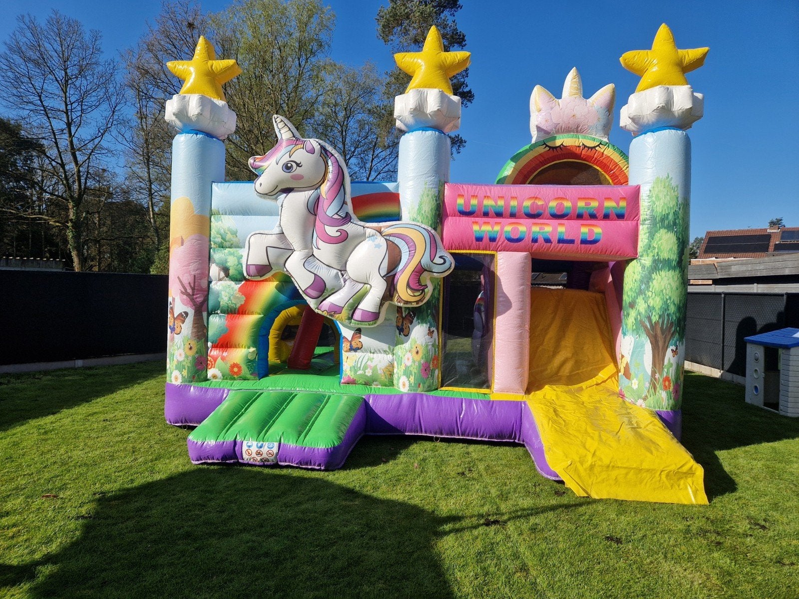 springkasteel te huur van 2/8tot 12/8, Ophalen