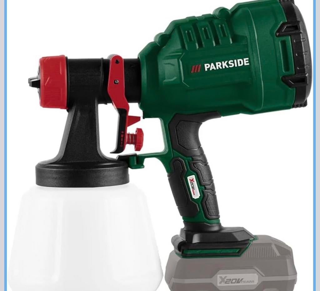 Pistolet peinture Parkside sans fil, Doe-het-zelf en Bouw, Ophalen, Nieuw