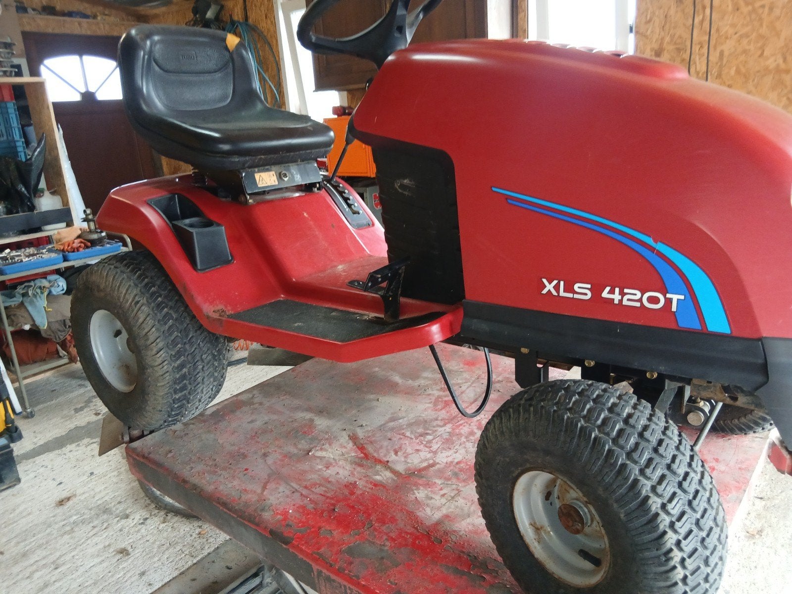 toro xls 420t chassis complet, Enlèvement