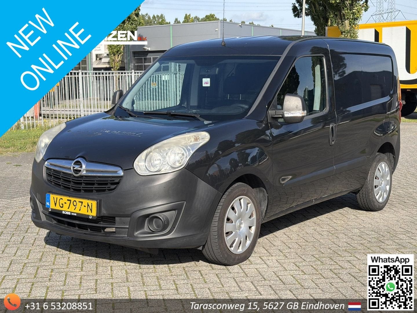 Opel Combo 1.3 CDTi L1H1 ecoFLEX | € 2.450,- MARGE! | Cruise, Auto's, Zwart, Bedrijf, Te koop, 126 g/km