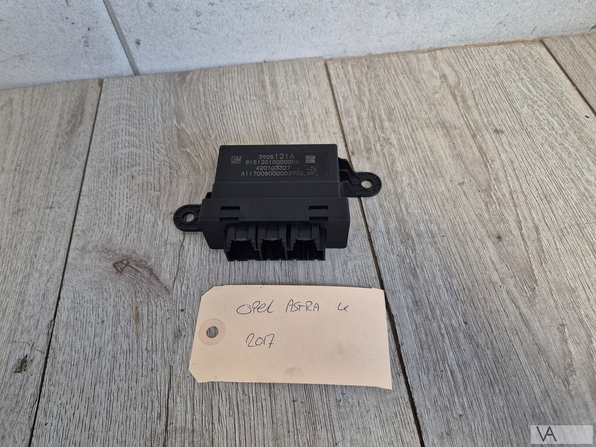 PDC module parkeersensor Opel Astra K 2015 - 2021 39051216, Gebruikt, -, -, Opel