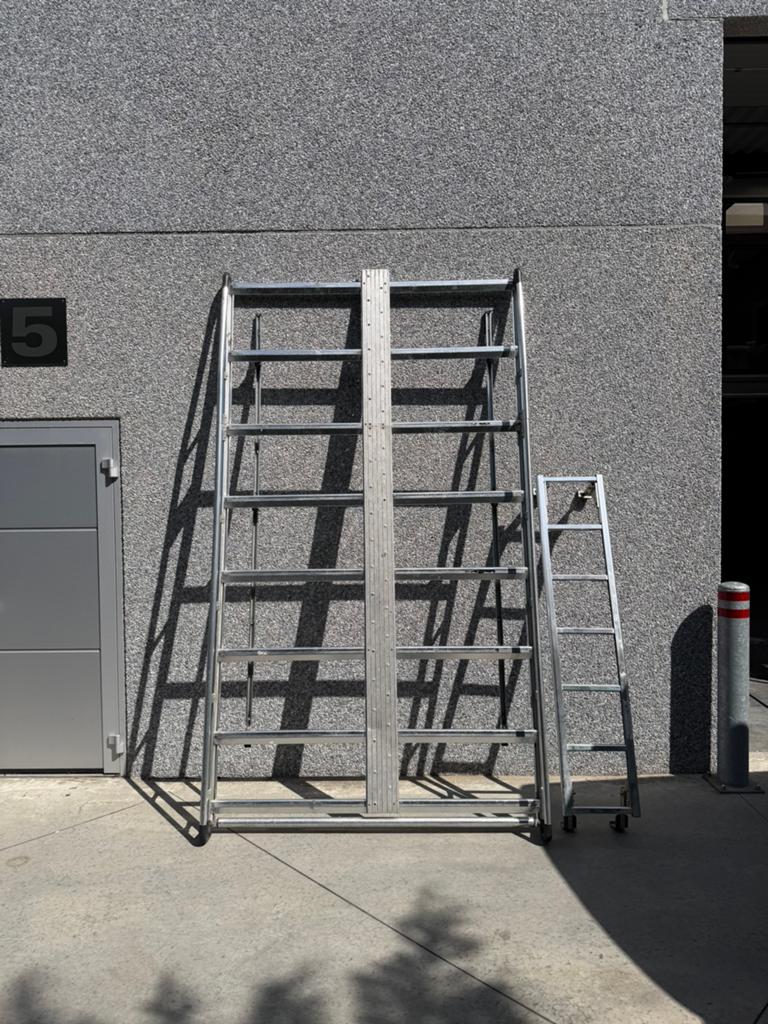 Porte bagage / dakdrager + ladder, Auto diversen, Dakdragers, Ophalen, Zo goed als nieuw