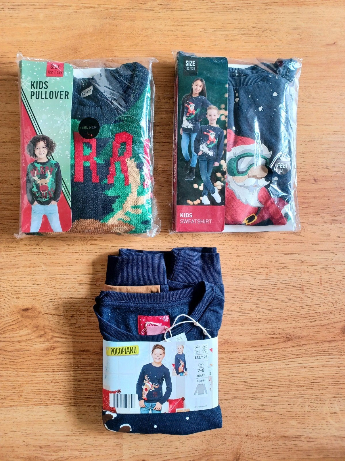 Kersttruien maat 122-128 NIEUW, Kinderen en Baby's, Ophalen, Nieuw, Jongen of Meisje, Trui of Vest