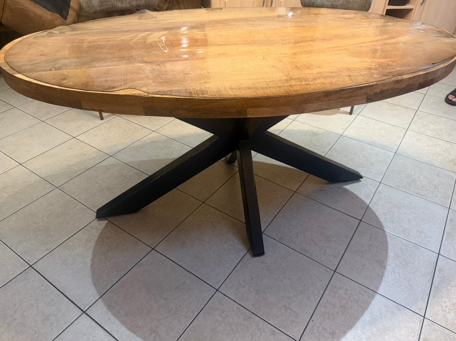 Eettafel, Huis en Inrichting, Ophalen, Zo goed als nieuw