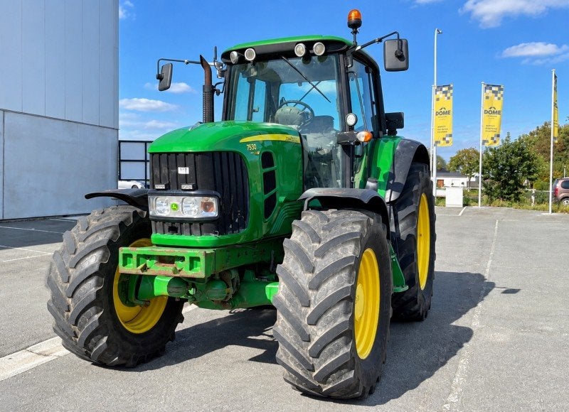 Tracteur John Deere 7530 à quatre roues motrices, Articles professionnels, 120 à 160 ch, John Deere, Plus de 10 000