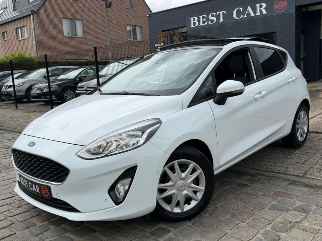 Ford Fiesta 1.5TDCi * PanoDak, Auto's, Stof, Euro 6, 4 cilinders, Multifunctioneel stuurwiel