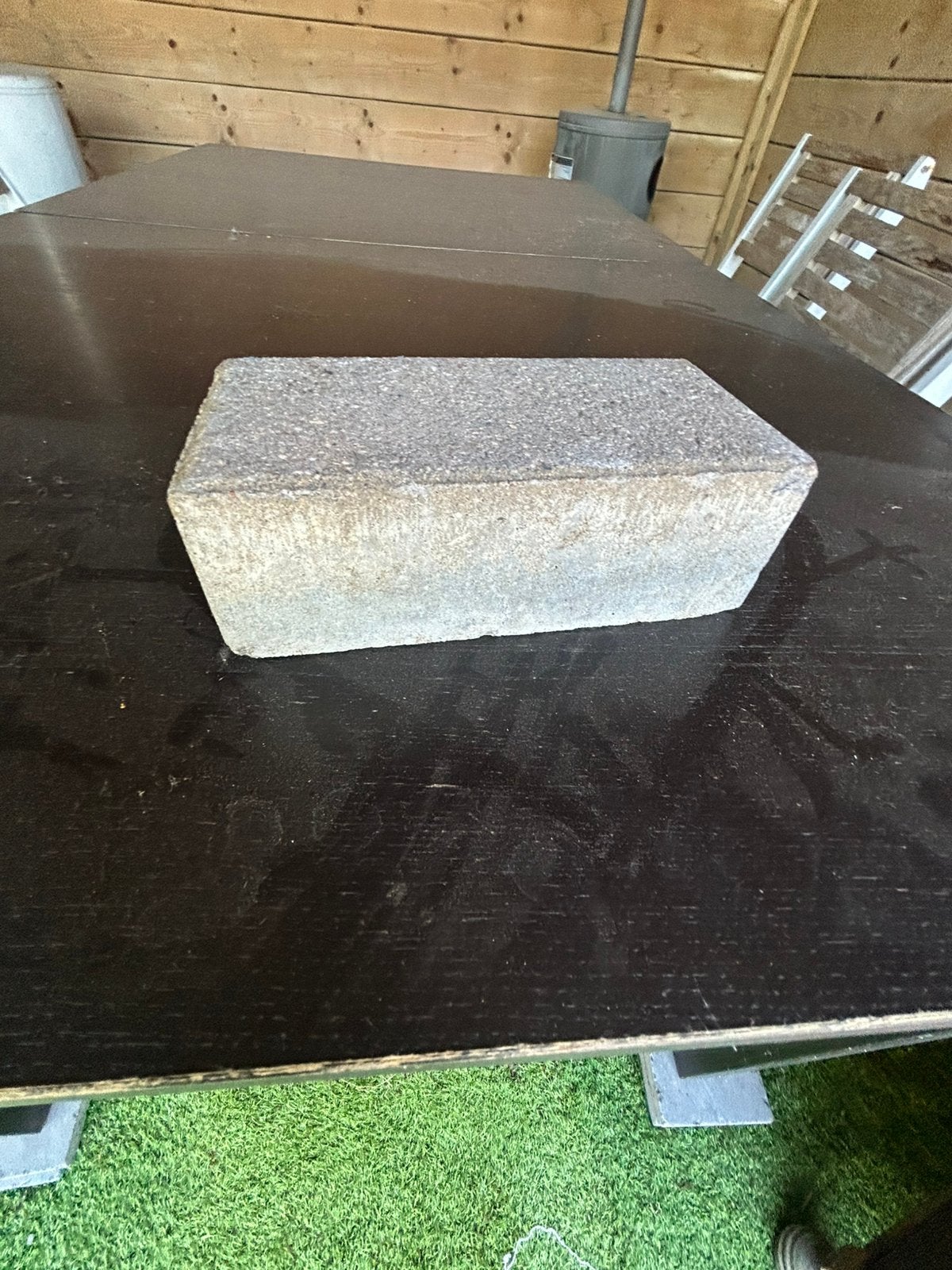 Beton terras klinkers, Tuin en Terras, Tegels en Klinkers, Ophalen, Gebruikt, Beton, Klinkers
