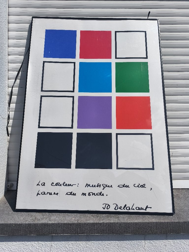 Lithographie signe jo delahaut, Antiquités & Art, Art | Lithographies & Sérigraphies, Enlèvement, Lithographie