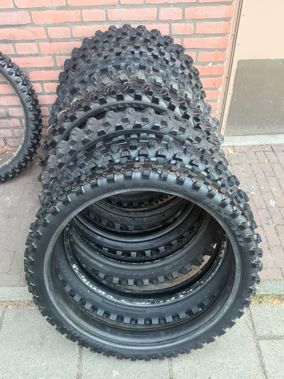 motorcross banden 100/90-19 en 110/90-19, Motoren, Ophalen