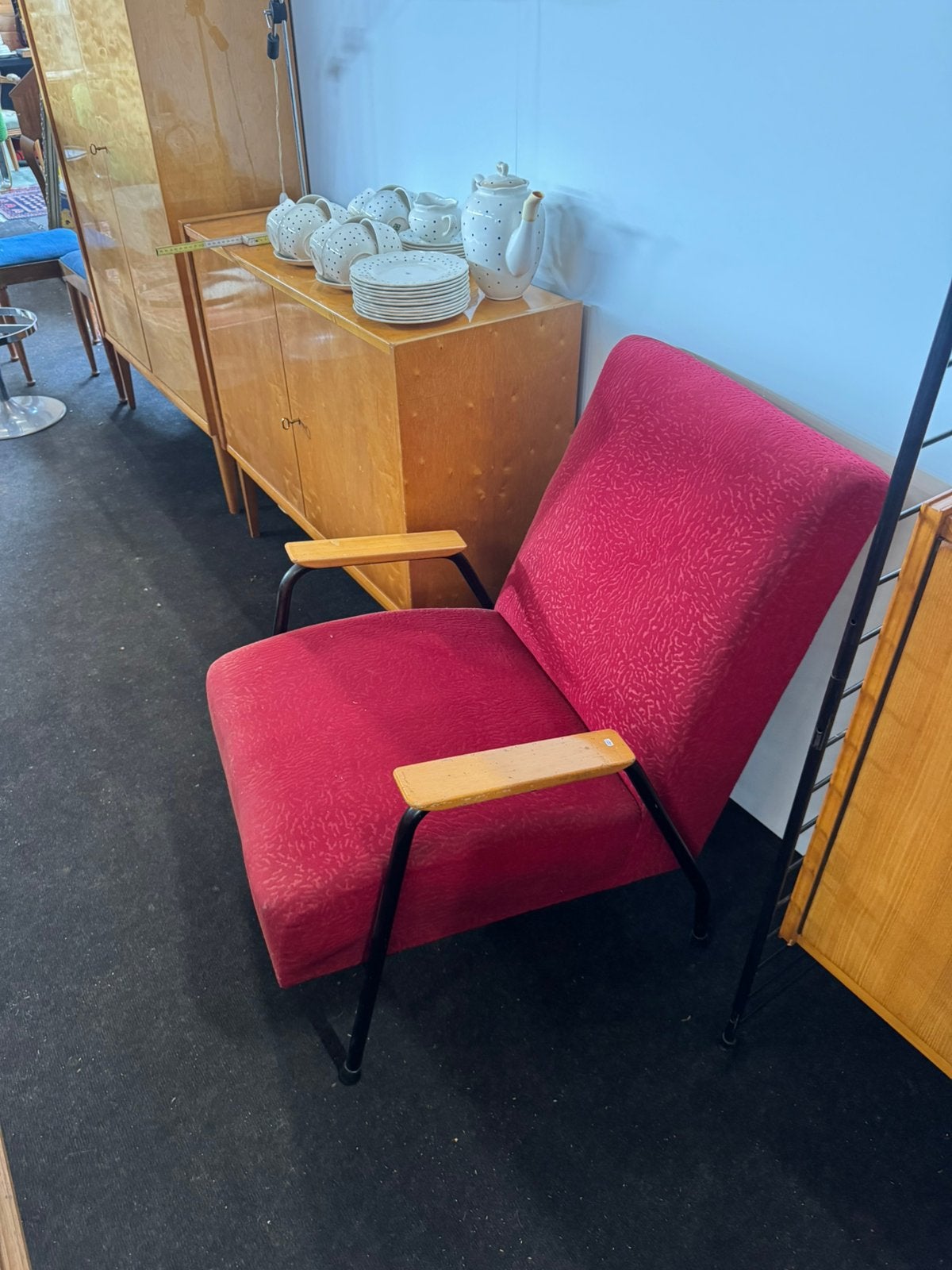 Pierre Guariche vintage zetel, Huis en Inrichting, Ophalen, Info@dheheh.be, Shjsjsjsu67, isoslssn, 75 tot 100 cm
